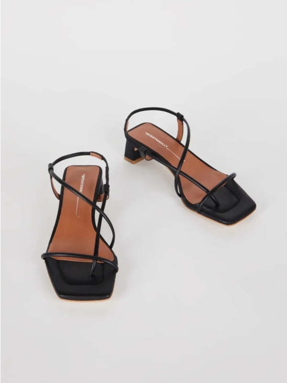 INTENTIONALLY BLANK | Anca Heel - Black